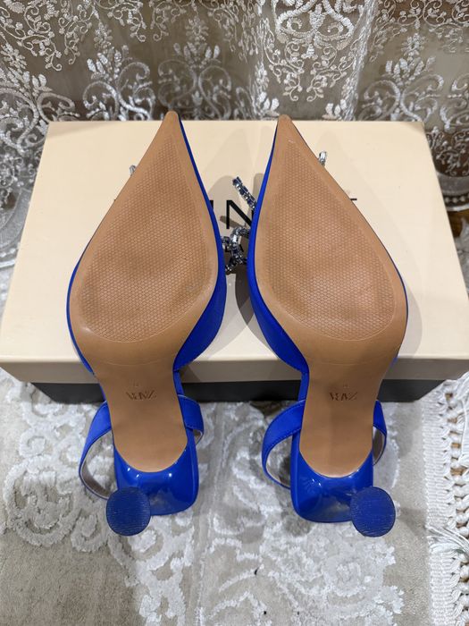 Сатинові туфлі Zara