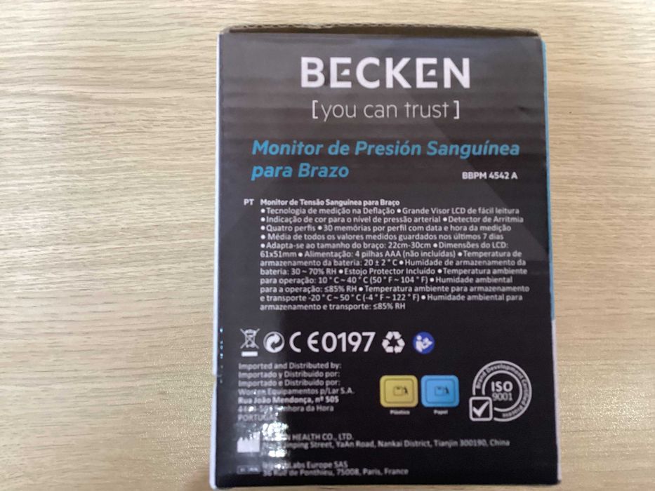 Medidor de Tensão Braço BECKEN BBPM 4542A