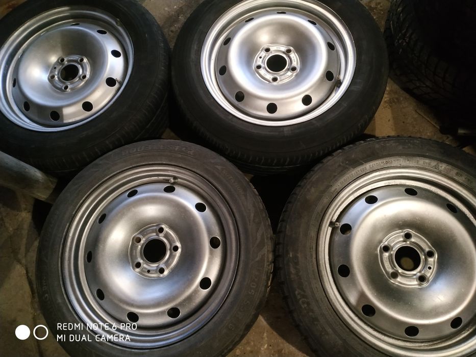 Диски 16" Рено Лагуна 2.  стальні..з шинами