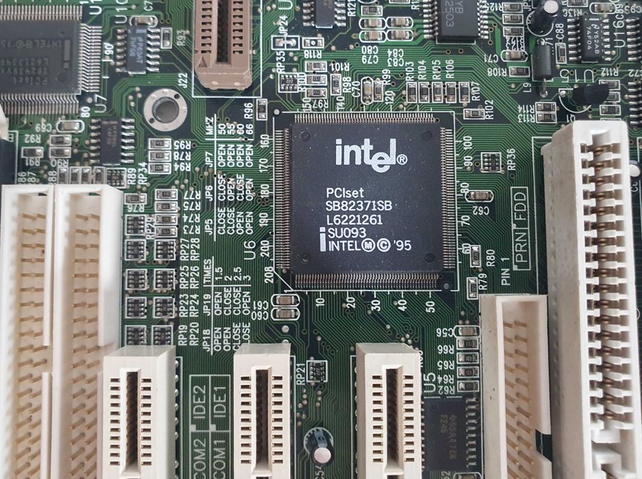 Motherboard EXP8661, Socket 7, Baby AT64740372896386124