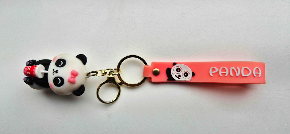 Porta-chaves Panda (novo sem uso)