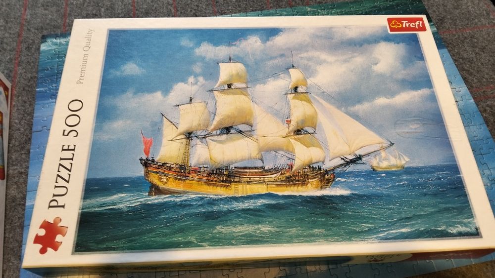 Puzzle 500 statek