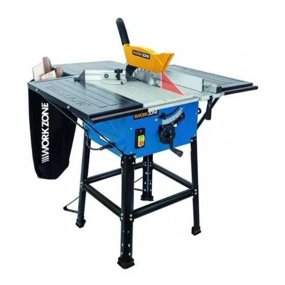 Циркулярна пила workzone TS100WZ настільна пила з Німеччини