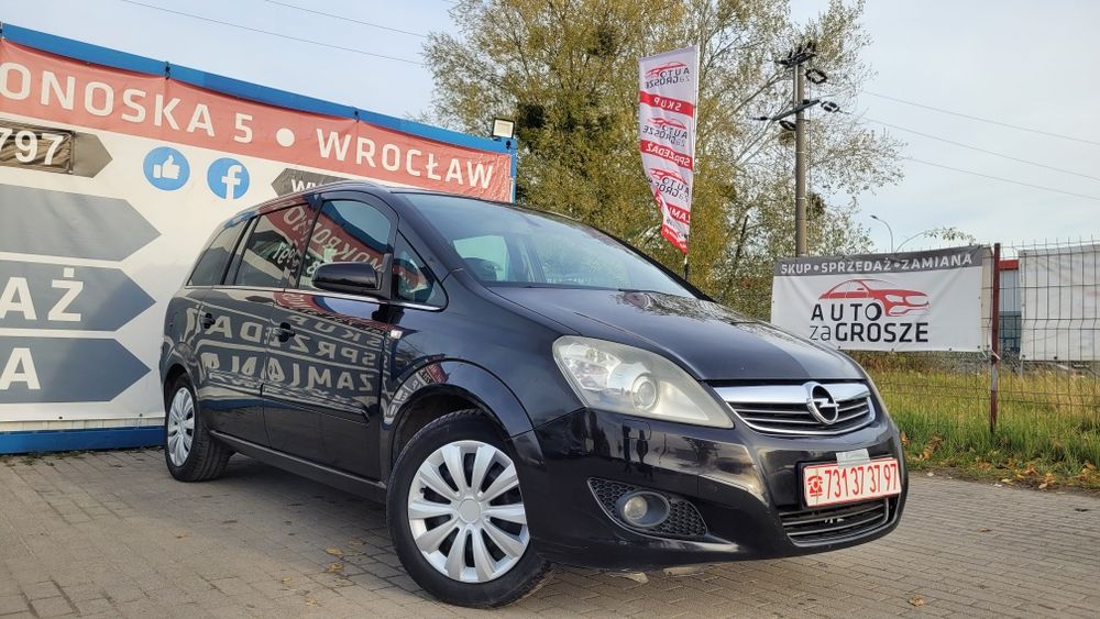 Opel Zafira 1.8 Benzyna//7- Osobowy//Zadbany//Alufelgi//Zamiana