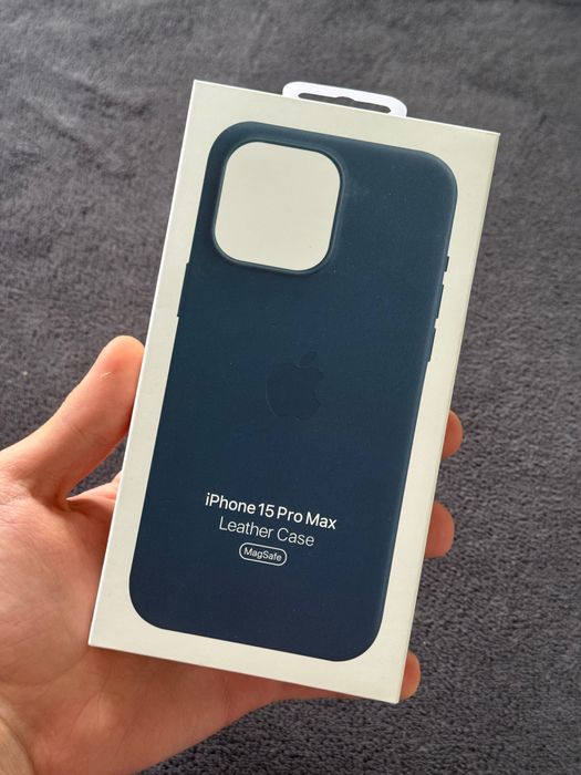 Skórzane etui do iphone 15 Pro Max nowy