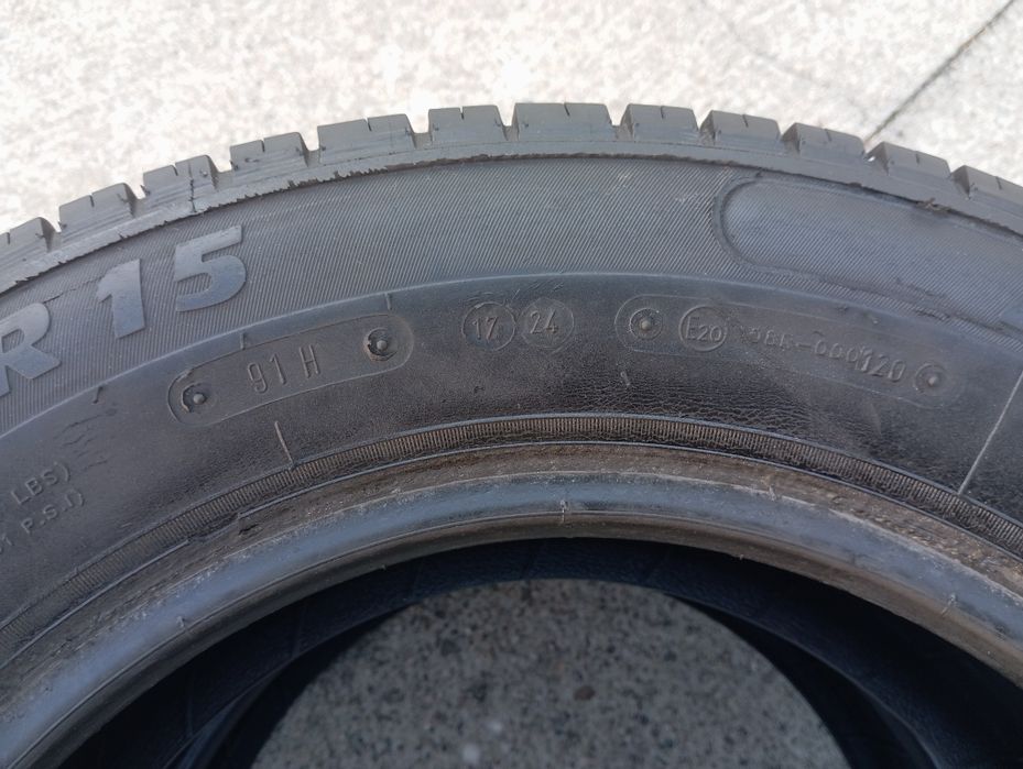 4szt całoroczne Eurodynamix 195/65/15 91H rok 2024 guma 8-8,5