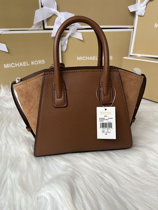 Сумка Michael Kors Avril xs  Logo Top-Zip Satche майкл корс оригінал
