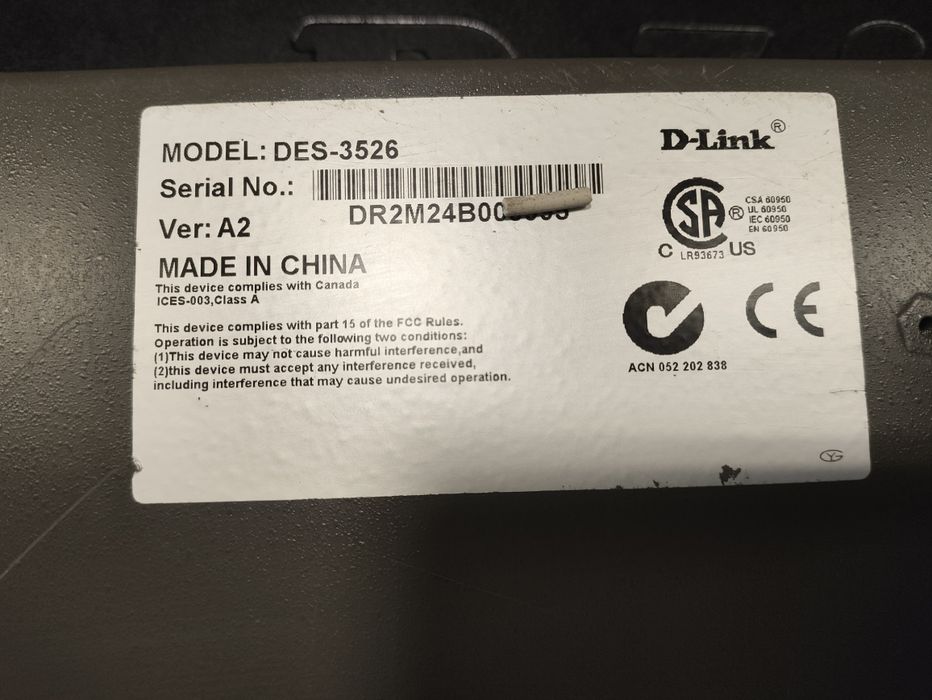 HP Procurve switch