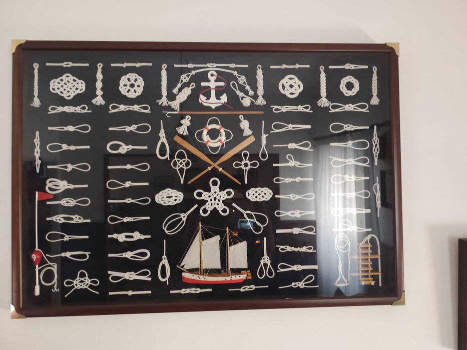Quadros de nós maritímos artesanais