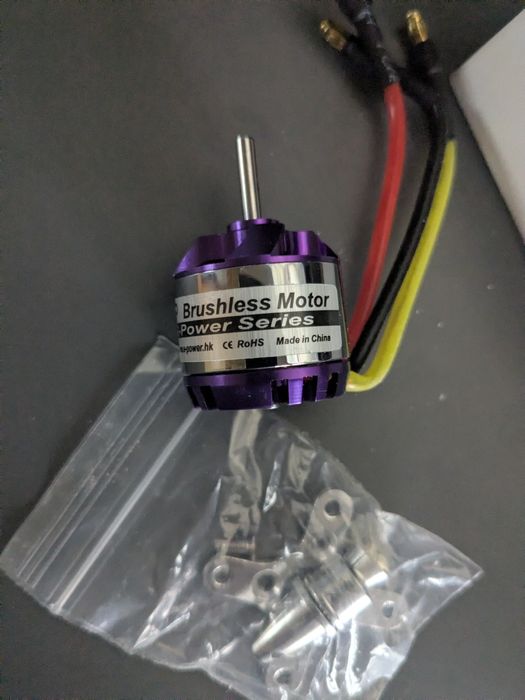 Мотор бесколлекторный D2830-8 1300RPM/V 275W 2-4S 30A