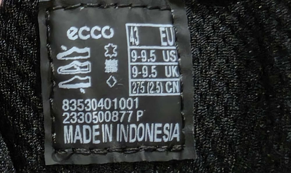 Кроссовки ECCO Exostride Goretex. Оригинал. Р 41,42,43,45,46