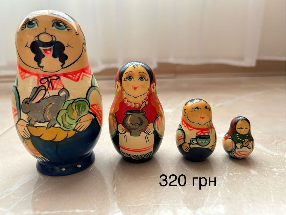 Мотрійки деревʼяні