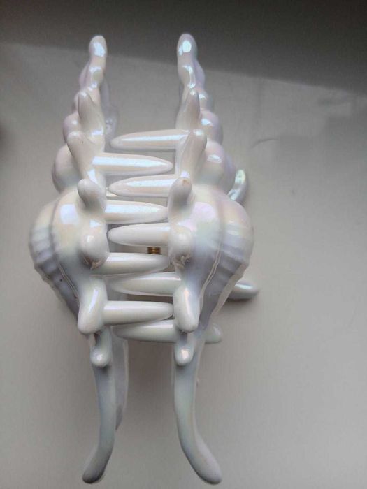 Заколка крабик ракушка новая