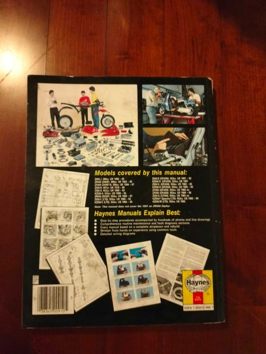 Haynes - Kawasaki 400, 500 e 550 fours (manual técnico)