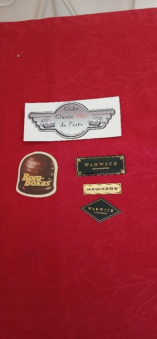 Conjunto de 5 autocolantes