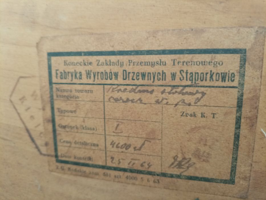 Bufet Komoda Drewniana