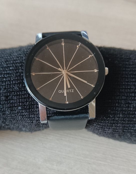 Damski zegarek Quartz czarny