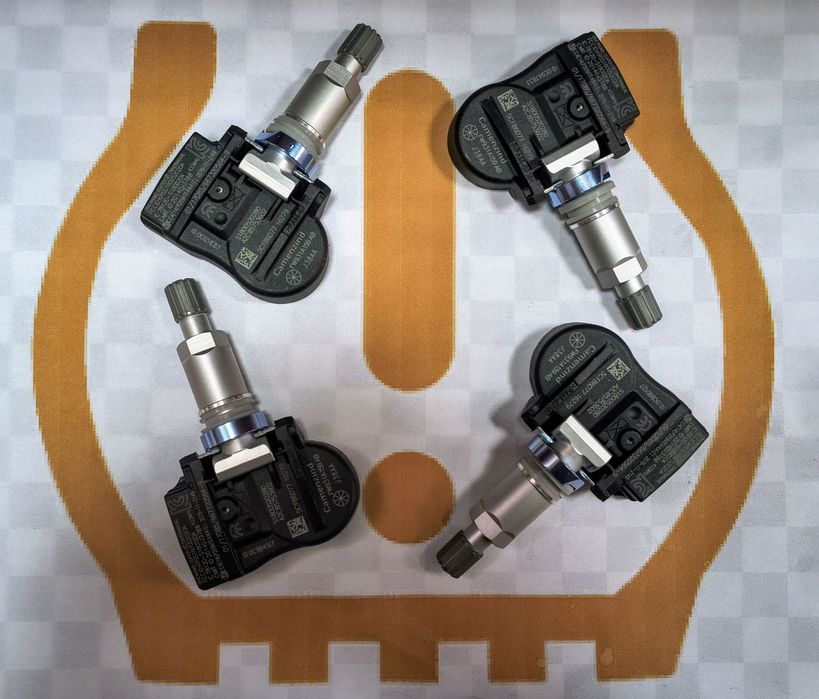 Датчики тиску (давления) в шинах Range Rover  Jaguar Peugeot Ford Mazda Citroen Fiat Lancia 433 Mhz
