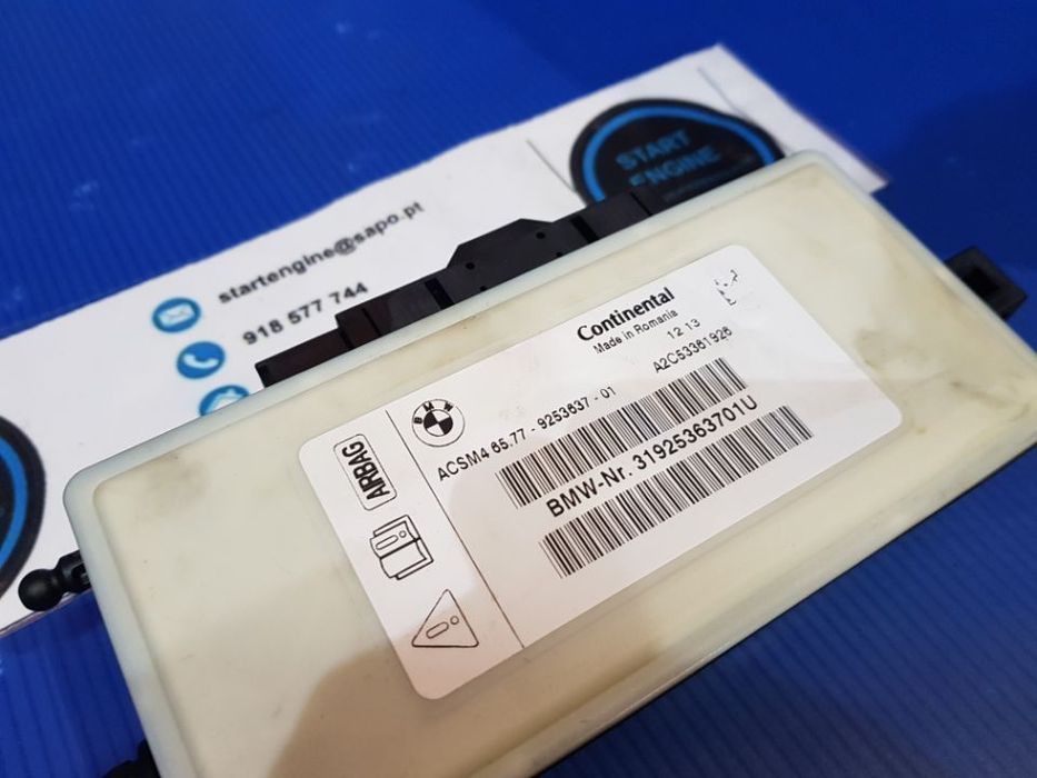 Modulo Centralina Airbag Bmw F10 F11 F30 F31 F12 F13