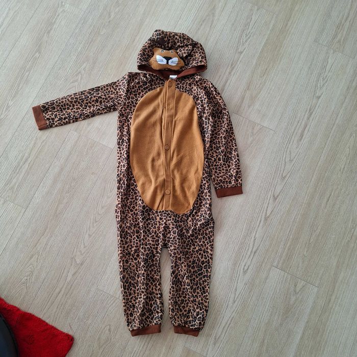 Fato Leopardo para criança. Tam. 7/9