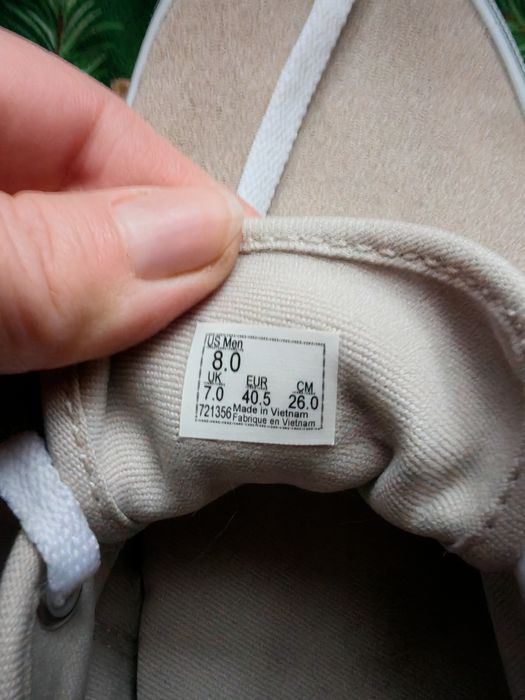 TRAMPKI męskie welurowe VANS AUTHENTIC 40,5