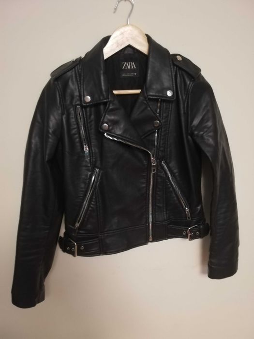 ramoneska Zara s 36 czarna ramoneska biker s 36 zara