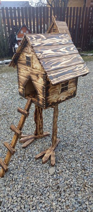 Дерев'яні хатинки-будки для саду та котиків. БЕЗКОШТОВНА ДОСТАВКА