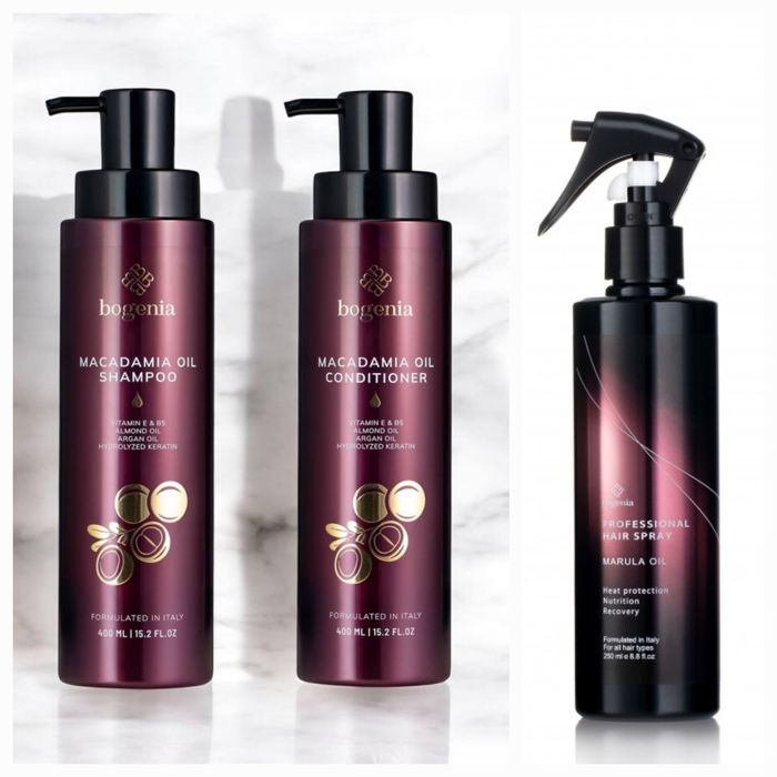 Новинка набір від Bogenia з маслом макадамії.