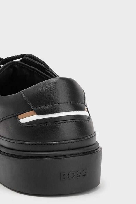 BOSS шкіряні снікерси HUGO BOSS оригінал Made in Italy (розмір 40)