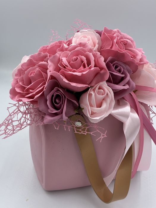 Kwiaty mydlane w torebeczce