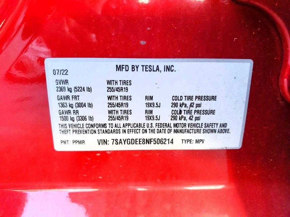 Tesla Model Y 2022