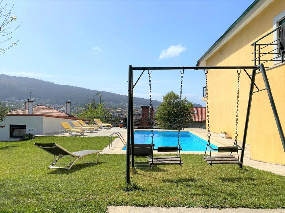 fim d’ano CMN21V2 piscina privada vista panorâmica,grande relvado,5pax