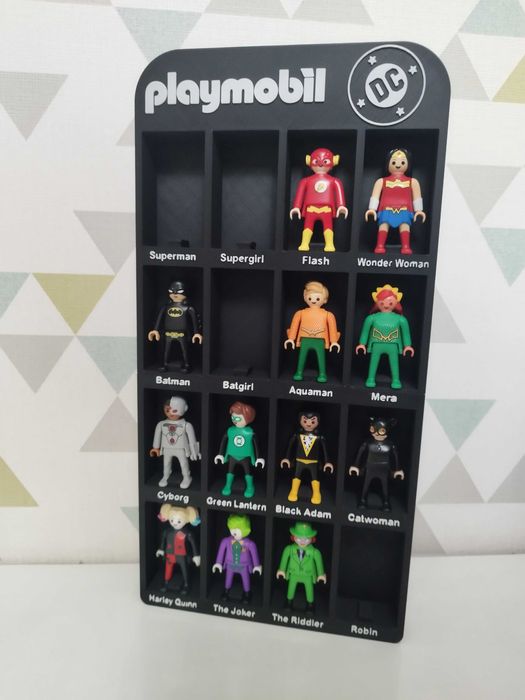 Expositor Playmobil DC kinder