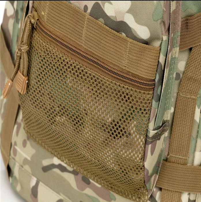Тактичний рюкзак 50л Мультикам Oxford 900D з відділенням для ноутбука