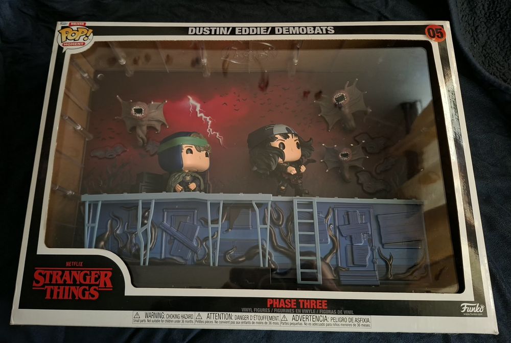 Funko Pop Moment - Stranger Things: Dustin / Eddie / Demobats (05)