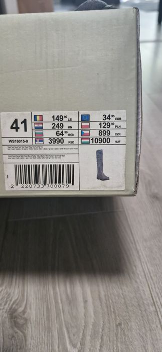 Buty kozaki zamszowe