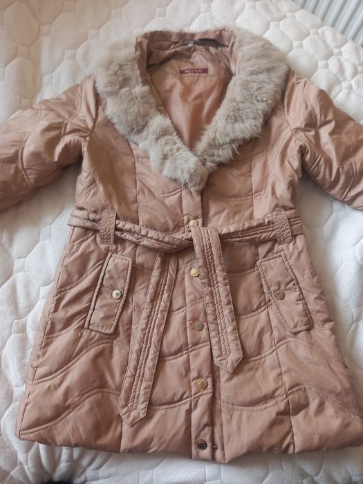Карамельний красивий пуховик демісезонна курточка Colin's роз 46 м