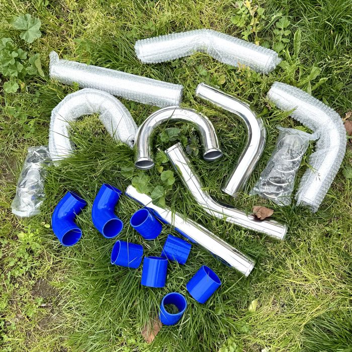 Kit tubos de intercooler 63mm