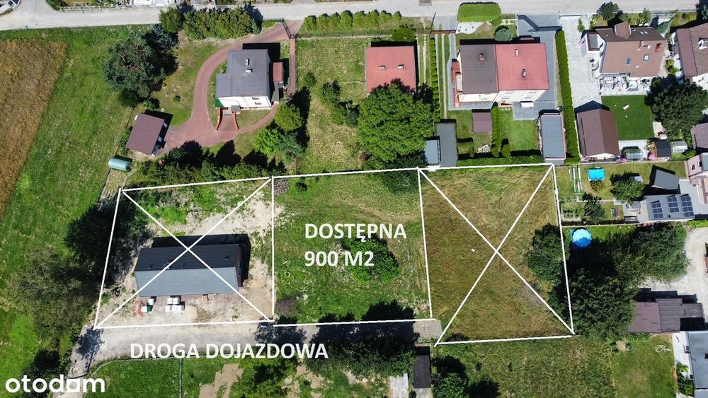 Budowlana, media na działce