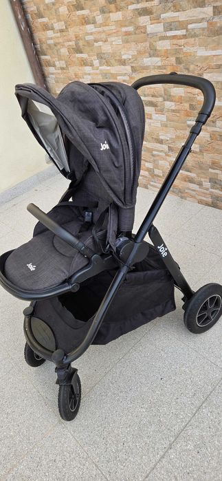 Conjunto carro bébé Joie Versatrax + Babycoque Joie i-Snug