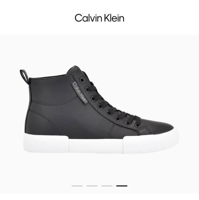 Кеды Кроссовки Calvin Klein Хайтопы Ботинки. Размер 39 (25,6 см)