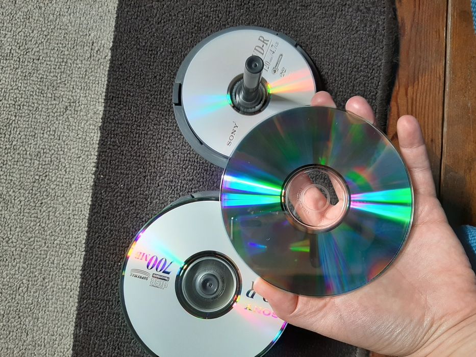 9 DVD-R Sony - nunca usados