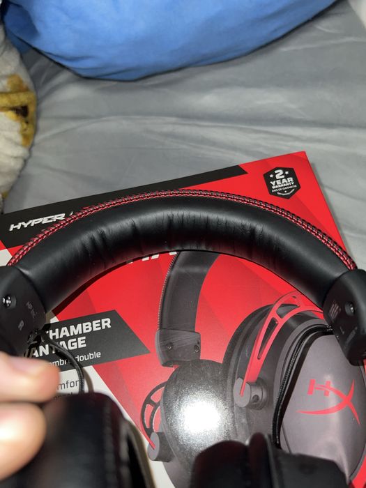 Hyperx Cloud Alpha чек/коробка