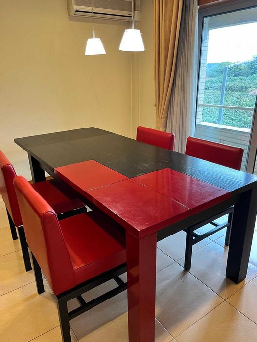 Dining Table with Chairs and Coffee Table64584634382722120