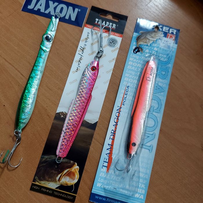 Pilkier  JAXON 150g /  TRAPER 140g /  DRAGON 150g    - zestaw 3 sztuki