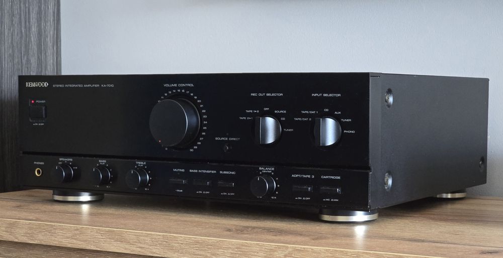 Kenwood KA-7010 Wzmacniacz Stereo / Dual Mono / Sanken / Elna For Audio