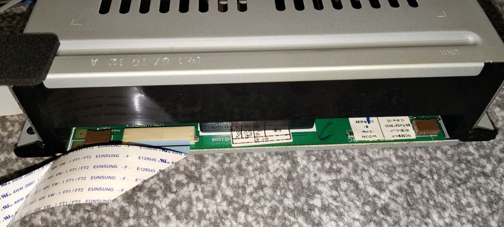 Napęd DVD do Nagrywarki DVD/VHS LG RC389H HDMI i podobnych modeli (błąd HALLO)