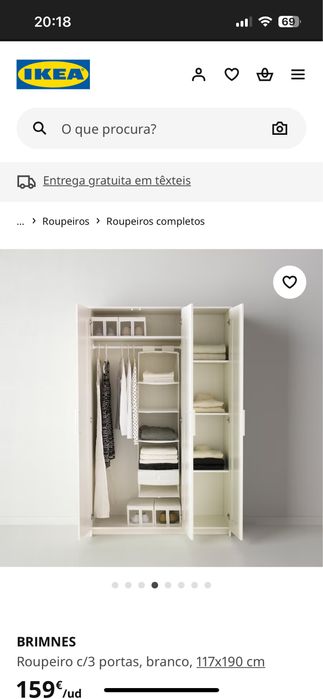 Guarda-Roupa branco