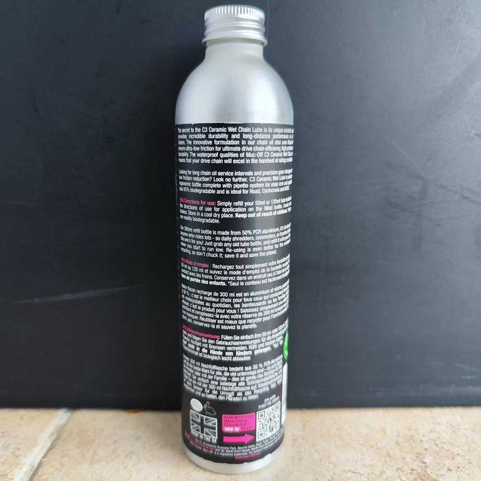 Lubrificante de corrente Muc-Off C3 Ceramic Wet Lube 300ml