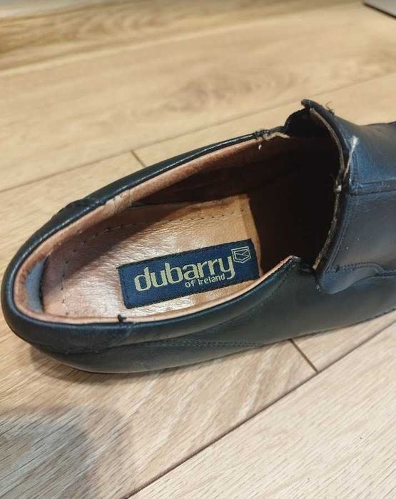 Skórzane mokasyny męskie czarne